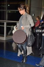 HALLE BERRY Arrives at JFK Airport in New York 11/19/2015