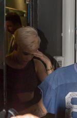 HALSEY and Justin Bieber Leaves His American Music Awards After Party 11/22/2015