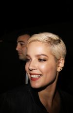 HALSEY Arrives at Justin Bieber