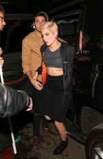 HALSEY Arrives at Justin Bieber