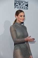 HANNAH DAVIS at 2015 American Music Awards in Los Angeles 11/22/2015