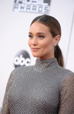 HANNAH DAVIS at 2015 American Music Awards in Los Angeles 11/22/2015