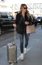 HANNAH DAVIS at LAX Airport in Los Angeles 11/12/2015