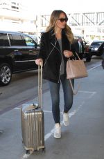 HANNAH DAVIS at LAX Airport in Los Angeles 11/12/2015