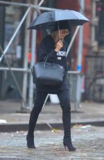 HAULEY BALDWIN Out in New York 10/28/2015