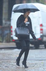 HAULEY BALDWIN Out in New York 10/28/2015