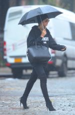 HAULEY BALDWIN Out in New York 10/28/2015