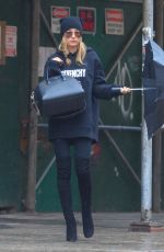 HAULEY BALDWIN Out in New York 10/28/2015