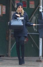 HAULEY BALDWIN Out in New York 10/28/2015