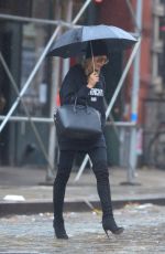 HAULEY BALDWIN Out in New York 10/28/2015