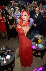 HEIDI KLUM at 16th Annual Heidi Klum Halloween Party in New York 10/31/2015