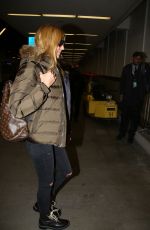 HEIDI KLUM Leaves LAX Airport in Los Angeles 11/27/2015