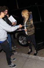 HEIDI KLUM Leaves LAX Airport in Los Angeles 11/27/2015