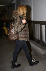 HEIDI KLUM Leaves LAX Airport in Los Angeles 11/27/2015