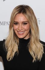 HILARY DUFF at The Fast Company Innovation Festival Inside TV Land