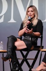 HILARY DUFF at The Fast Company Innovation Festival Inside TV Land