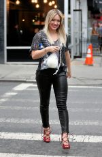 HILARY DUFF on the Set of Younger in New York 11/05/2015