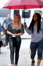 HILARY DUFF on the Set of Younger in New York 11/05/2015