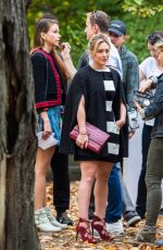 HILARY DUFF on the Set of Younger in New York 11/07/2015