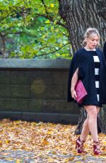 HILARY DUFF on the Set of Younger in New York 11/07/2015