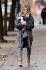 HILARY DUFF on the Set of Younger in New York 11/19/2015