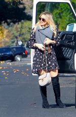 HILARY DUFF Out in New York 11/26/2015