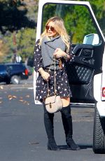 HILARY DUFF Out in New York 11/26/2015