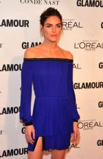 HILARY RHODA at Glamour’s 25th Anniversary Women of the Year Awards in New York 11/09/2015