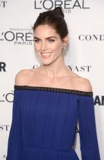 HILARY RHODA at Glamour’s 25th Anniversary Women of the Year Awards in New York 11/09/2015