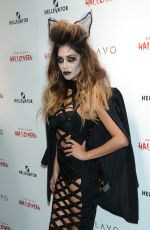 NICOLE SCHERZINGER at Heidi Klum Halloween Party in New York 10/31/2015
