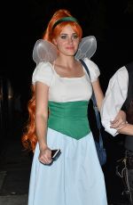 AMANDA AJ MICHALKA at Just Jared Halloween Party in Hollywood 10/31/2015