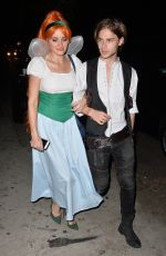 AMANDA AJ MICHALKA at Just Jared Halloween Party in Hollywood 10/31/2015
