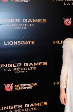 JENNIFER LAWRENCE at The Hunger Games: Mockingjay, Part 2 Premiere in Paris 11/09/2015