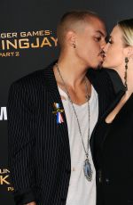 ASHLEE SIMPSON at The Hunger Games: Mockingjay, Part 2 Premiere in Los Angeles 11/16/2015