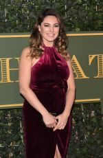 KELLY BROOK at Evening Standard Theatre Awards in London 11/22/2015