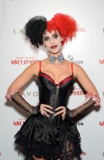 JESSICA LOWNDES at Heidi Klum Halloween Party in New York 10/31/2015