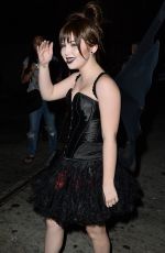 SAMMI HANRATY at Just Jared Halloween Party in Hollywood 10/31/2015