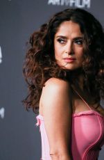 SALMA HAYEK at LACMA 2015 Art+Film Gala Honoring James Turrell and Alejandro G Inarritu in Los Angeles 11/07/2015