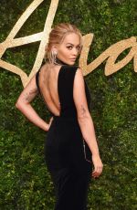 RITA ORA at 2015 British Fashion Awards in London 11/23/2015