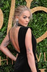 RITA ORA at 2015 British Fashion Awards in London 11/23/2015