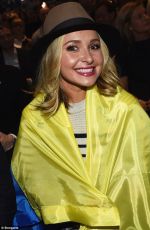 HAYDEN PANETTIERE at Klitschko vs Fury Fight in Dusseldorf 11/28/2015