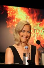 JENNIFER LAWRENCE at The Hunger Games: Mockingjay, Part 2 Press Conference 10/31/2015