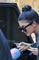 KYLIE JENNER Out and About in Sherman Oaks 10/30/2015