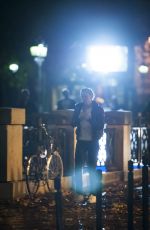 KRISTEN STEWART on the Evening Set of Personal Shopper in Paris 11/06/2015