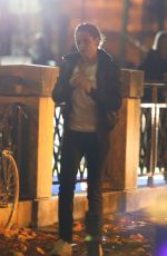 KRISTEN STEWART on the Evening Set of Personal Shopper in Paris 11/06/2015