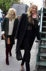 GIGI HADID Out and About in New York 11/09/2015