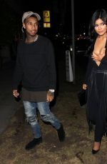 KYLIE JENNER at Nice Guy Restaurant in West Hollywood 11/12/2015