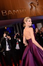 HEIDI KLUM at 2015 Bambi Awards in Berlin 11/12/2015