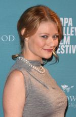 EMILIE DE RAVIN at 2015 Napa Valley Film Festival Gala in Yountville 11/12/2015