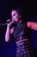 DEMI LOVATO at 106.1 Kiss FM
